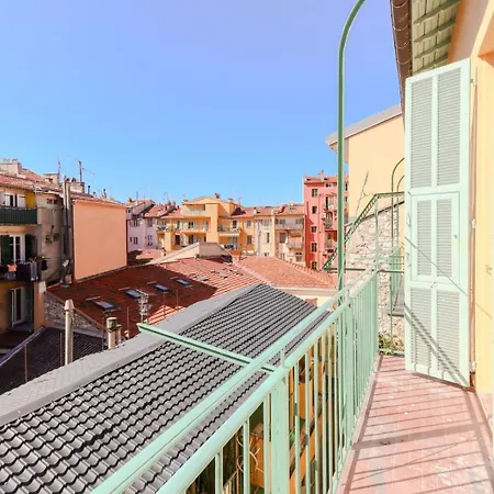 3Br Duplex W/ Balcony & A/C - Port Of Nice | By Airnest