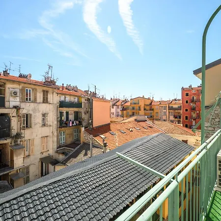 3br Duplex W/ Balcony & A/c - Port Of | By Airnest Nice